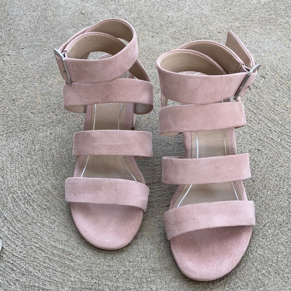 Vionic Blaire Suede block heels